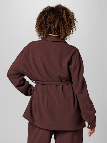 Guido Maria Kretschmer Curvy Between-Season Jacket 'Arianna' in Brown