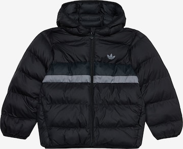 ADIDAS ORIGINALS Välikausitakki värissä musta: etupuoli