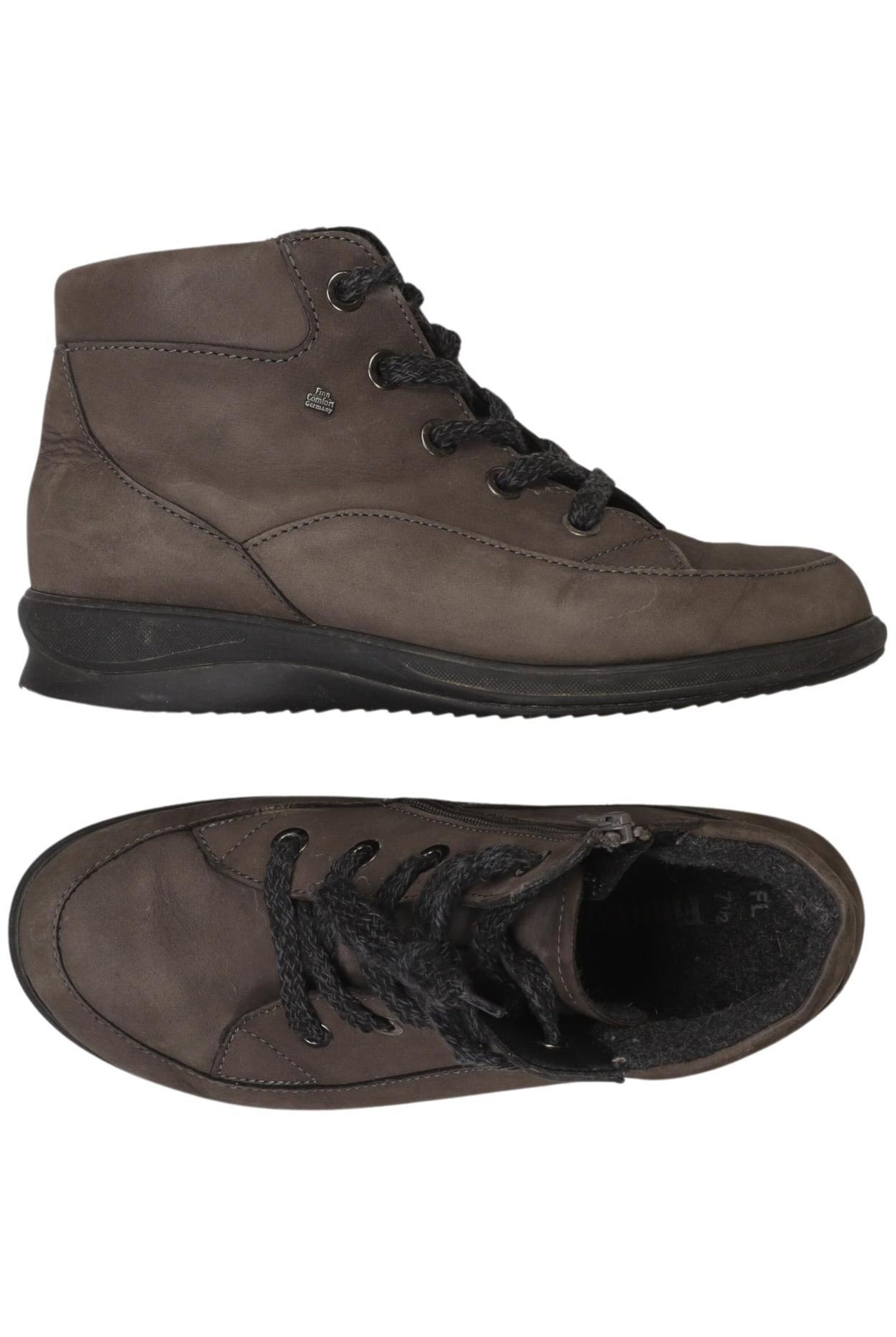 Finn Comfort Dress Boots in 41 in Brown: front