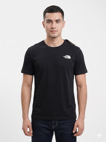 T-Shirt 'The North face Men's T-Shirt - original The North face item, available for immed' THE NORTH FACE en noir