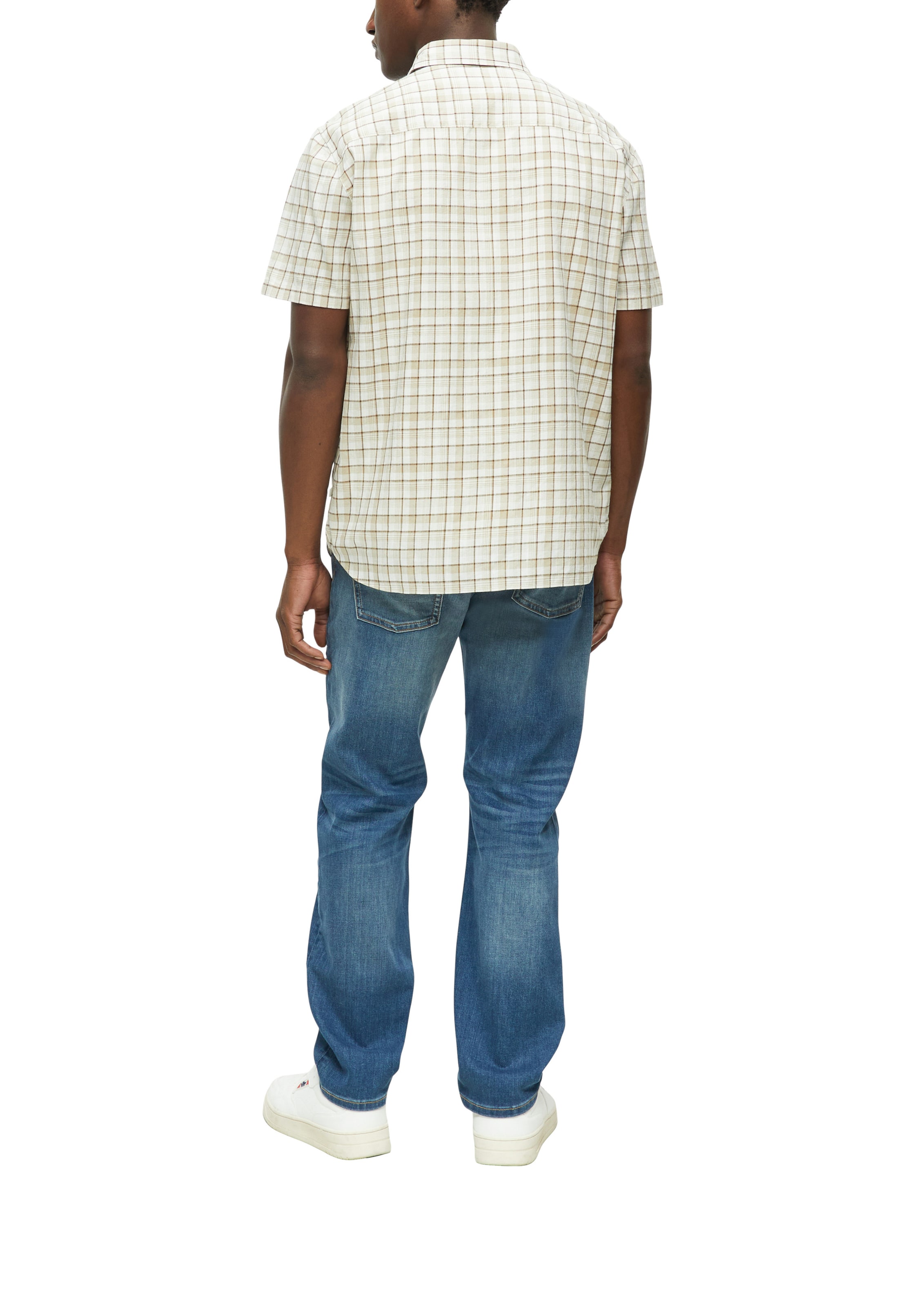 s.Oliver Regular Fit Hemd in Beige