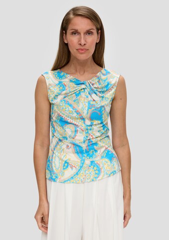 s.Oliver BLACK LABEL Shirt in Beige: Vorderseite