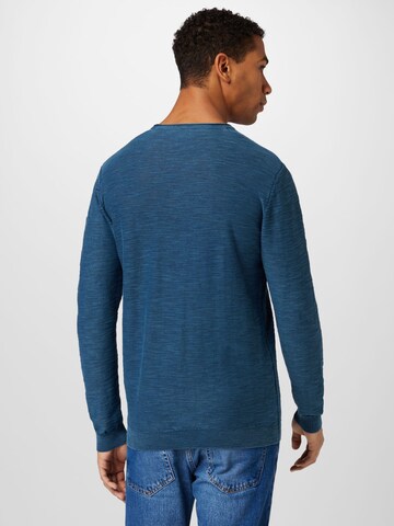 No Excess Sweater in Blue