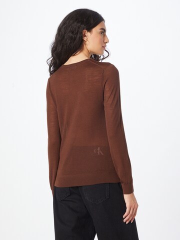 Calvin Klein Pullover in Braun