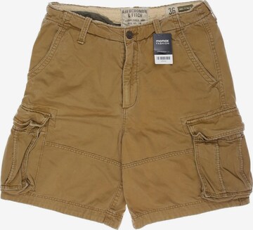 Abercrombie & Fitch Shorts in 36 in Brown: front