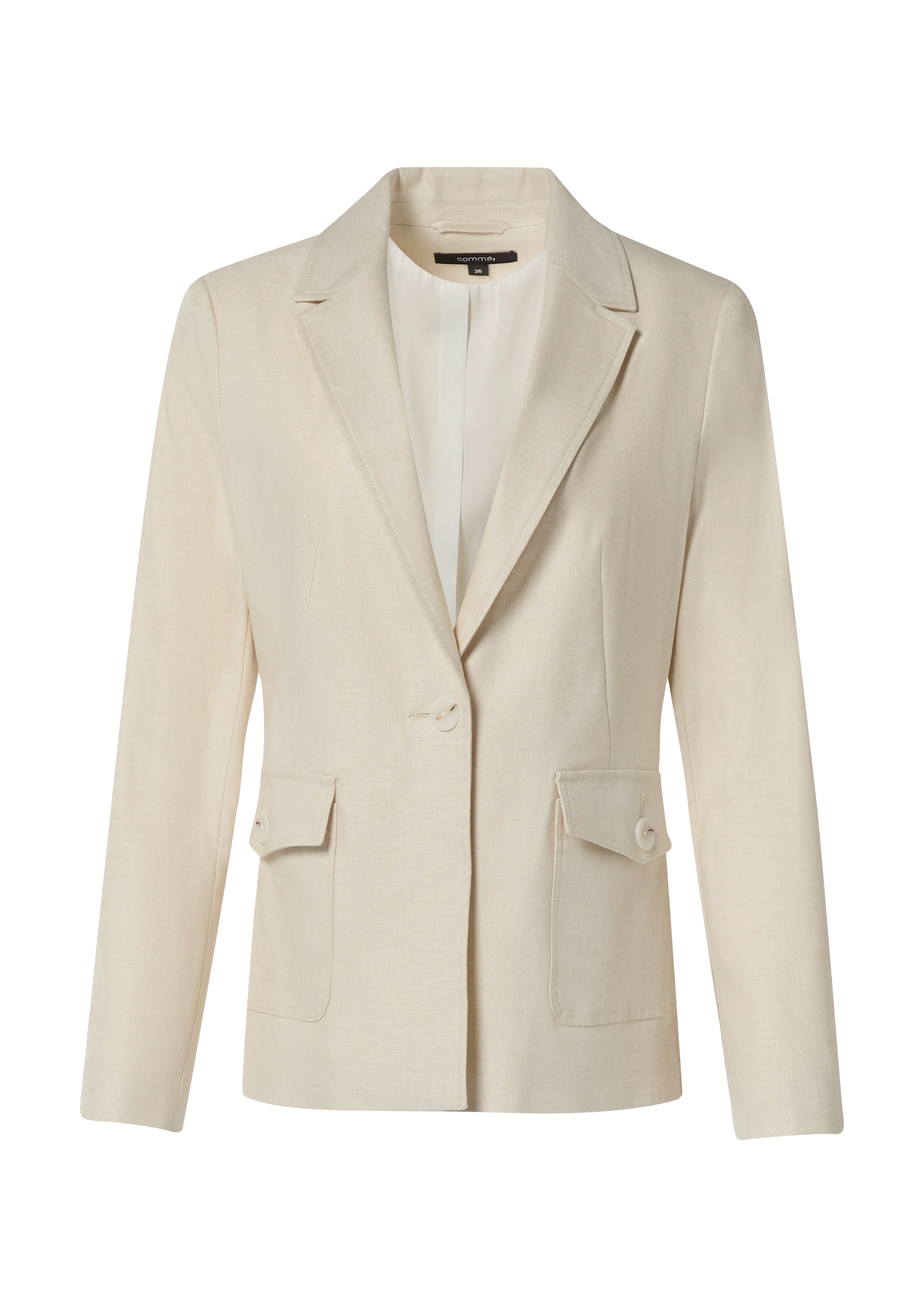 Blazer COMMA en beige : devant