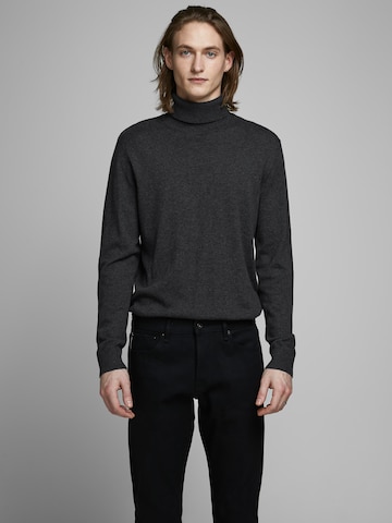 JACK & JONES Sweater 'Emil' in Grey: front