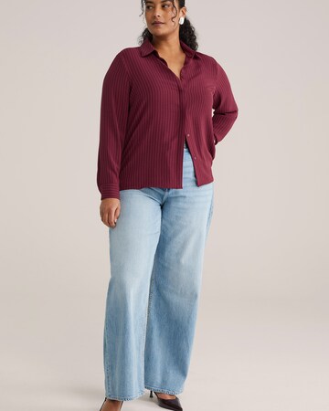 WE Fashion Блуза в червено