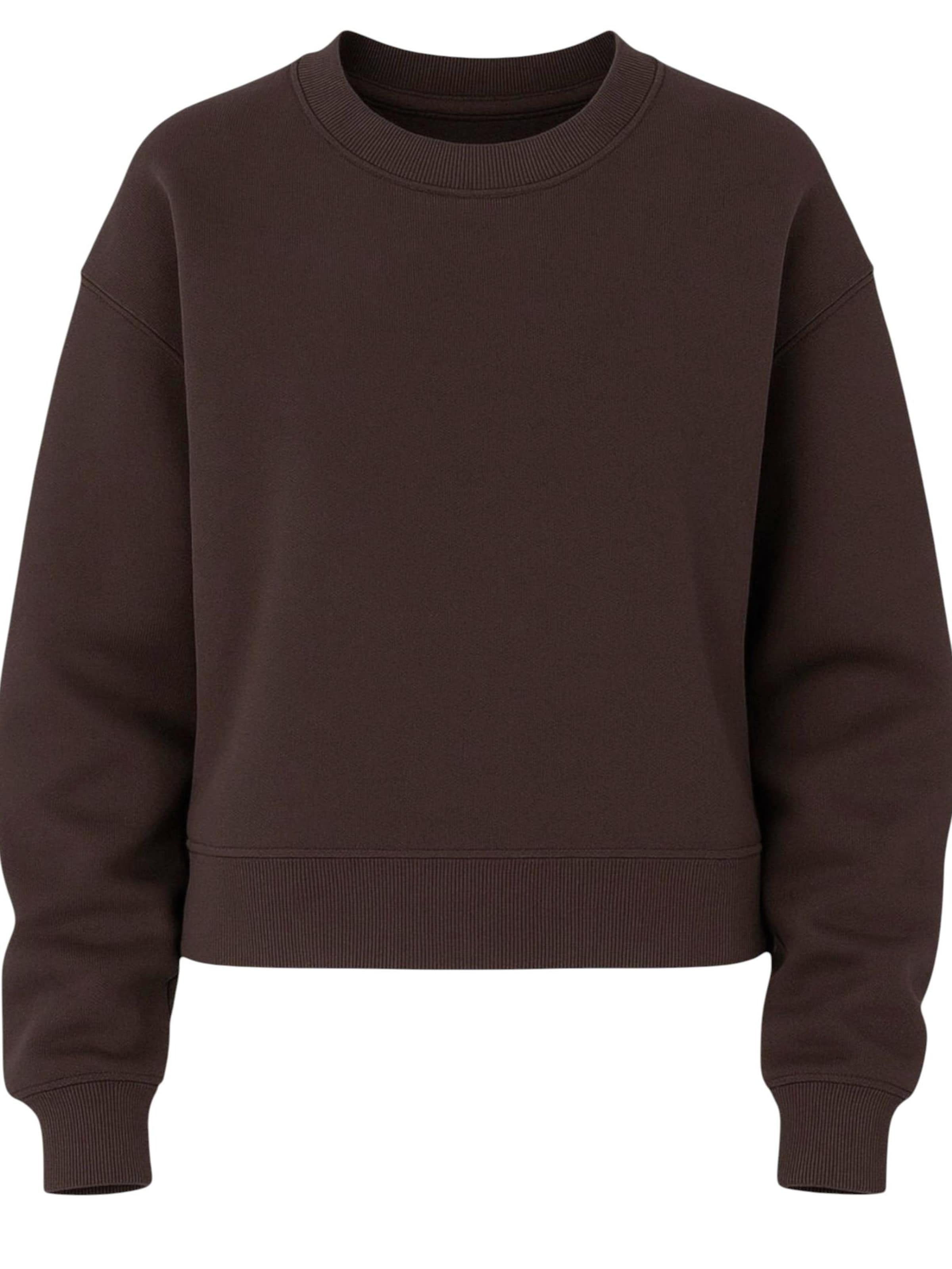 fashionshowcase Oversized Sweater 'CozyEssential Sweater' in Dark brown, Item view