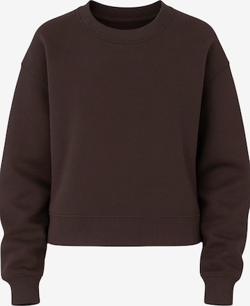 fashionshowcase Oversizepullover 'CozyEssential Sweater' in Braun: Vorderseite