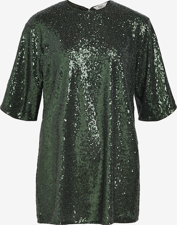 OBJECT - Vestido de gala 'Karina' en verde: frente