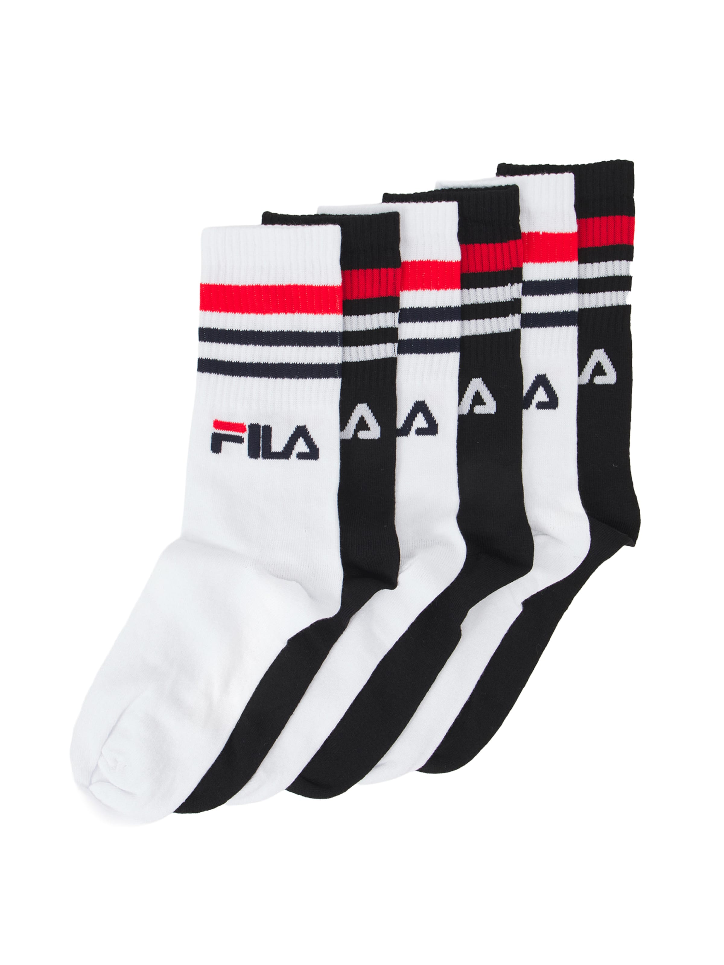 FILA Socken in Schwarz: Vorderseite