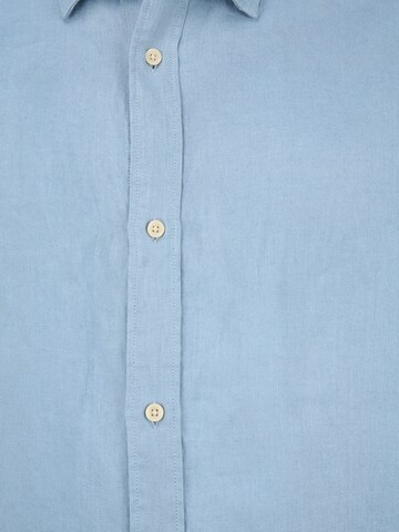 Jack & Jones Plus Regular Fit Hemd in Blau