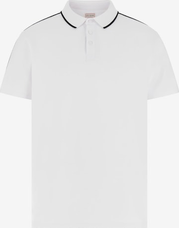 GUESS Shirt 'Quattro' in White: front
