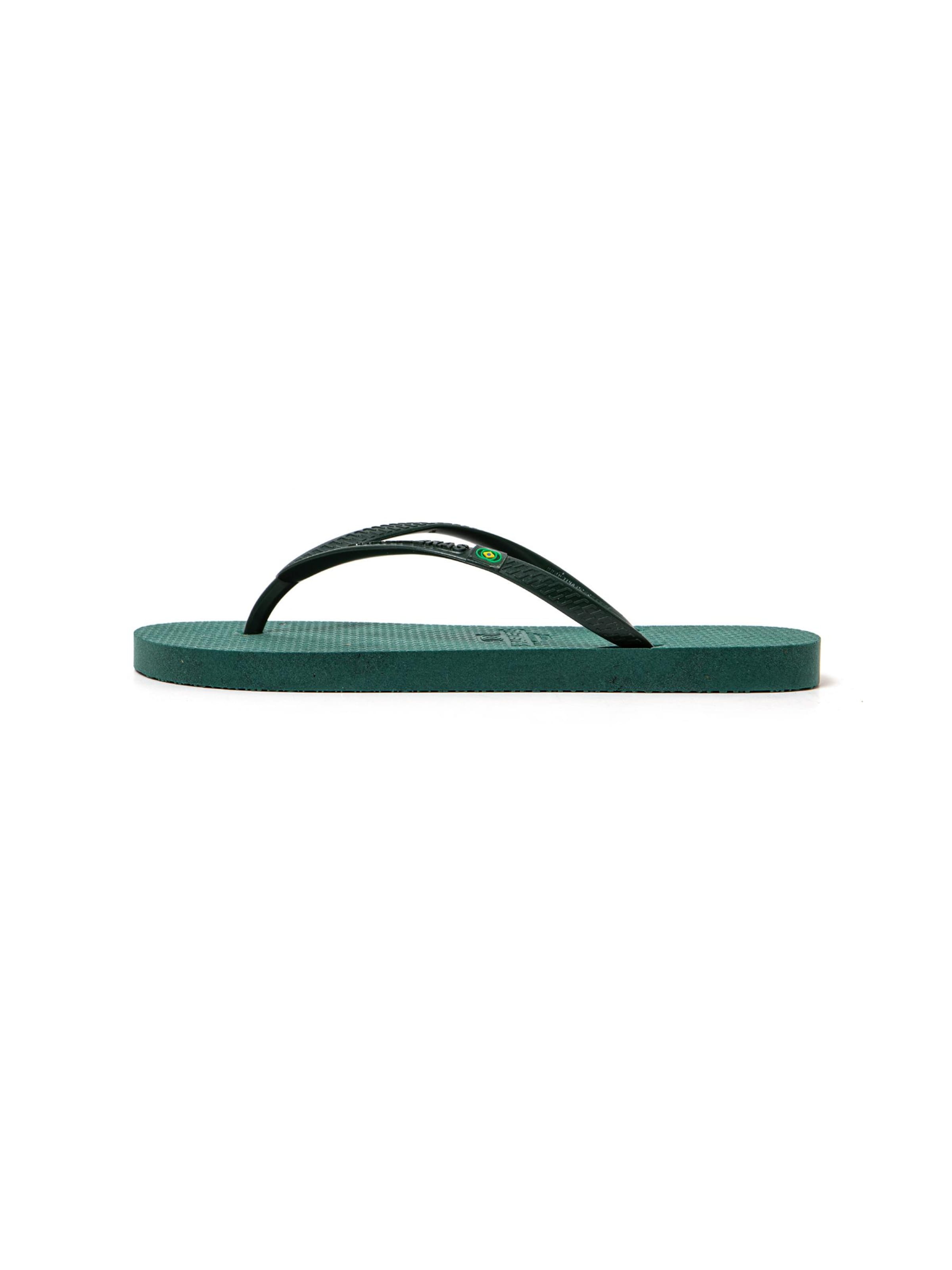 Brasileras - Sandalias de dedo 'Re Walk W' en verde: frente