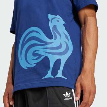 T-Shirt fonctionnel 'France' ADIDAS PERFORMANCE en bleu