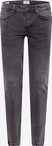 Only & Sons Slimfit Jeans 'Warp Life' i grå: framsida