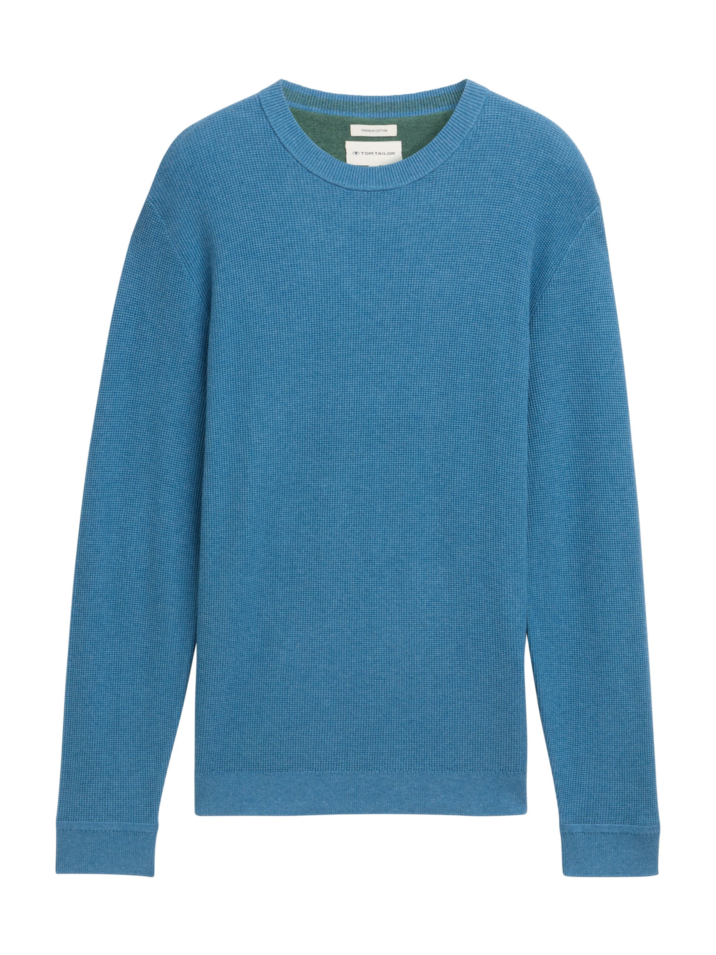 TOM TAILOR Свитер в Синий: спереди