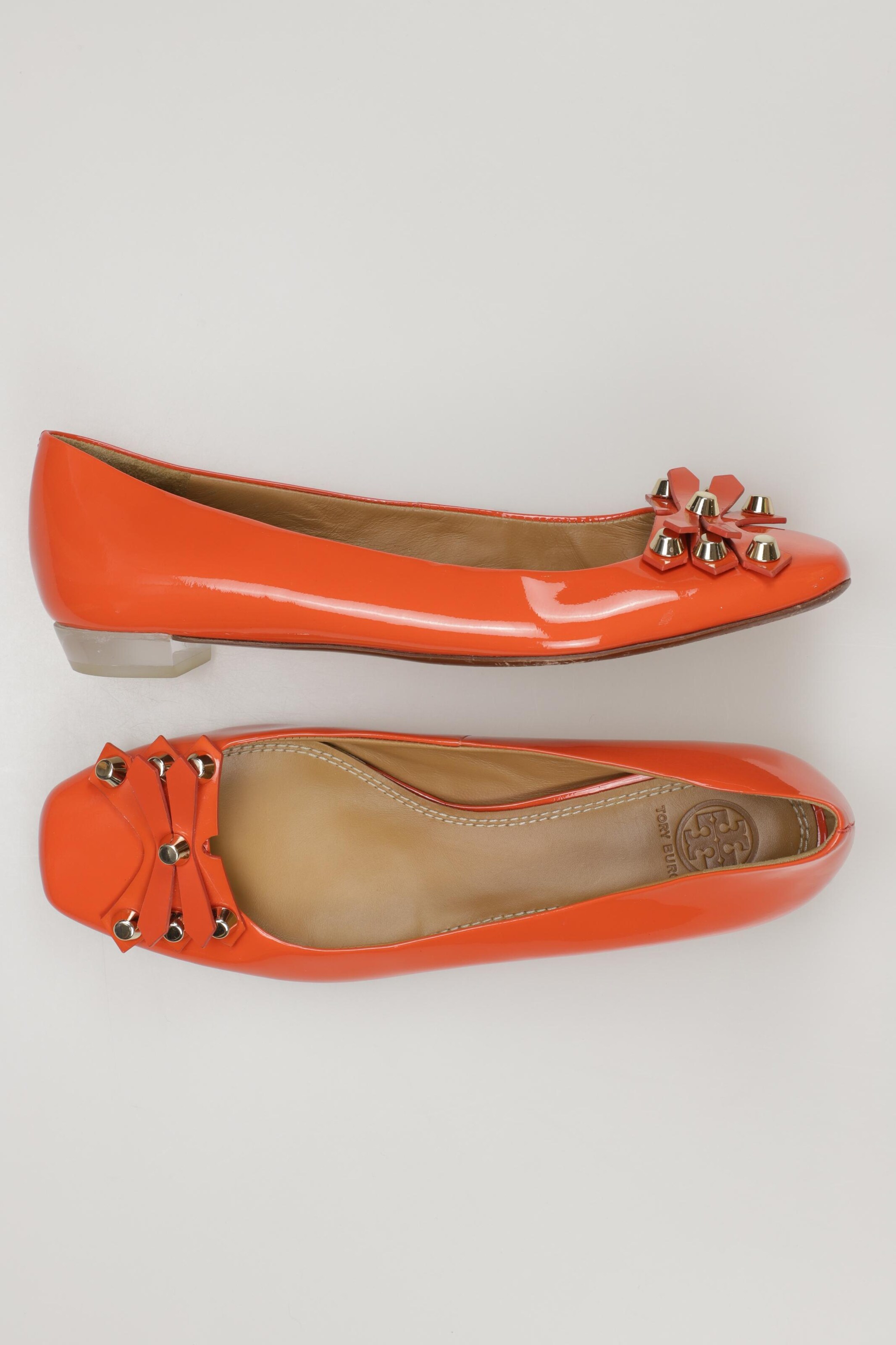 Tory Burch Ballerina 38,5 in Orange: Vorderseite