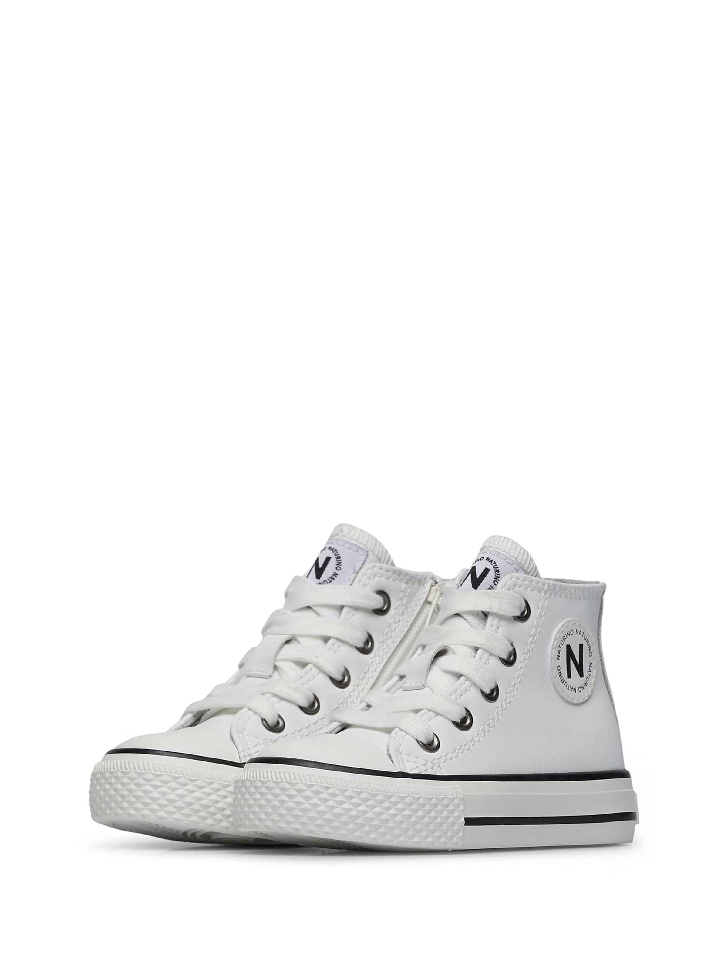 NATURINO Sneakers laag 'YLFAS.' in Wit