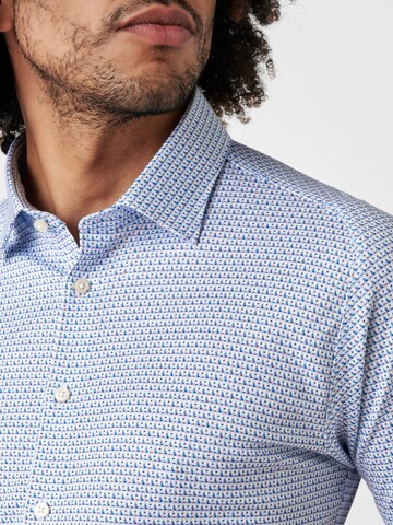 Coupe slim Chemise DESOTO en bleu