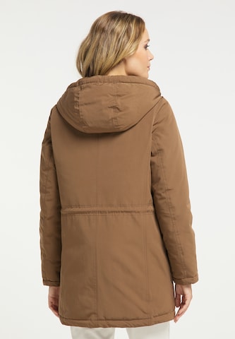 DreiMaster Klassik Winterparka in Braun