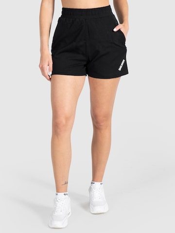Smilodox Regular Workout Pants 'Althea' in Black: front
