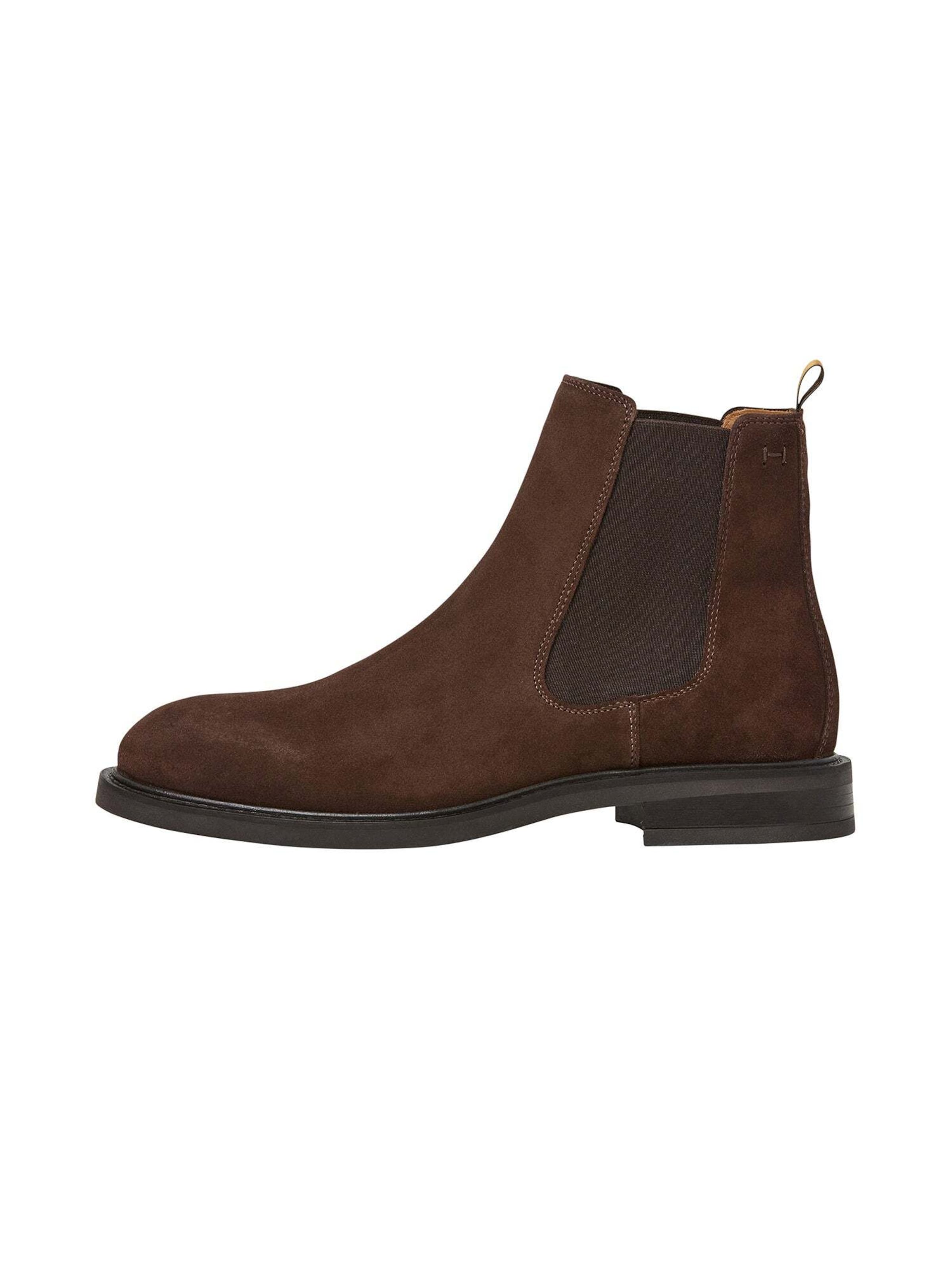 Hackett London Chelsea Boots 'MASON CHELSEA' in Braun: Vorderseite