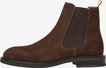 Hackett London Chelsea Boots 'MASON CHELSEA' in Dark Brown ABOUT YOU