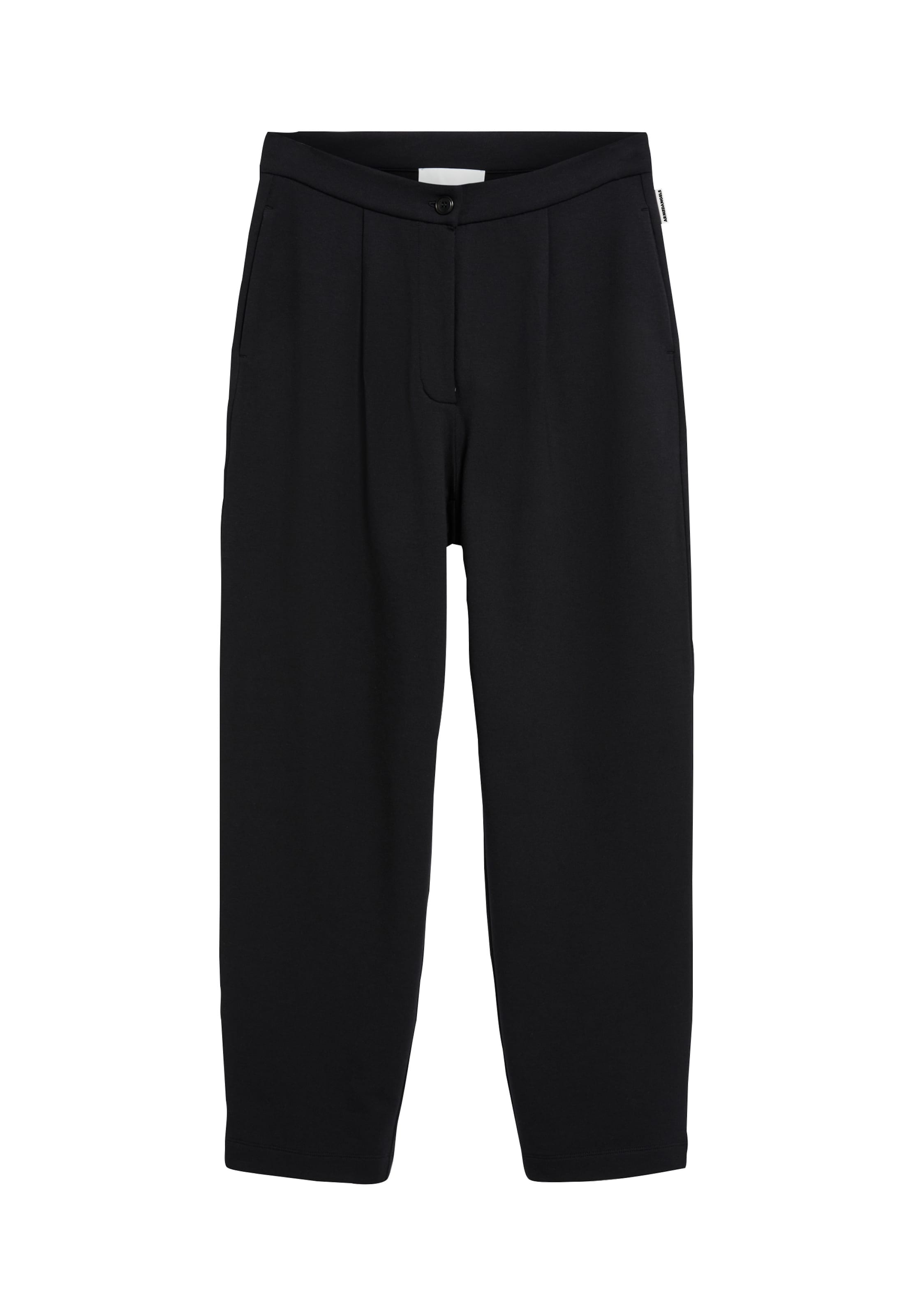 ARMEDANGELS Loosefit Jerseyhose LOU in Schwarz
