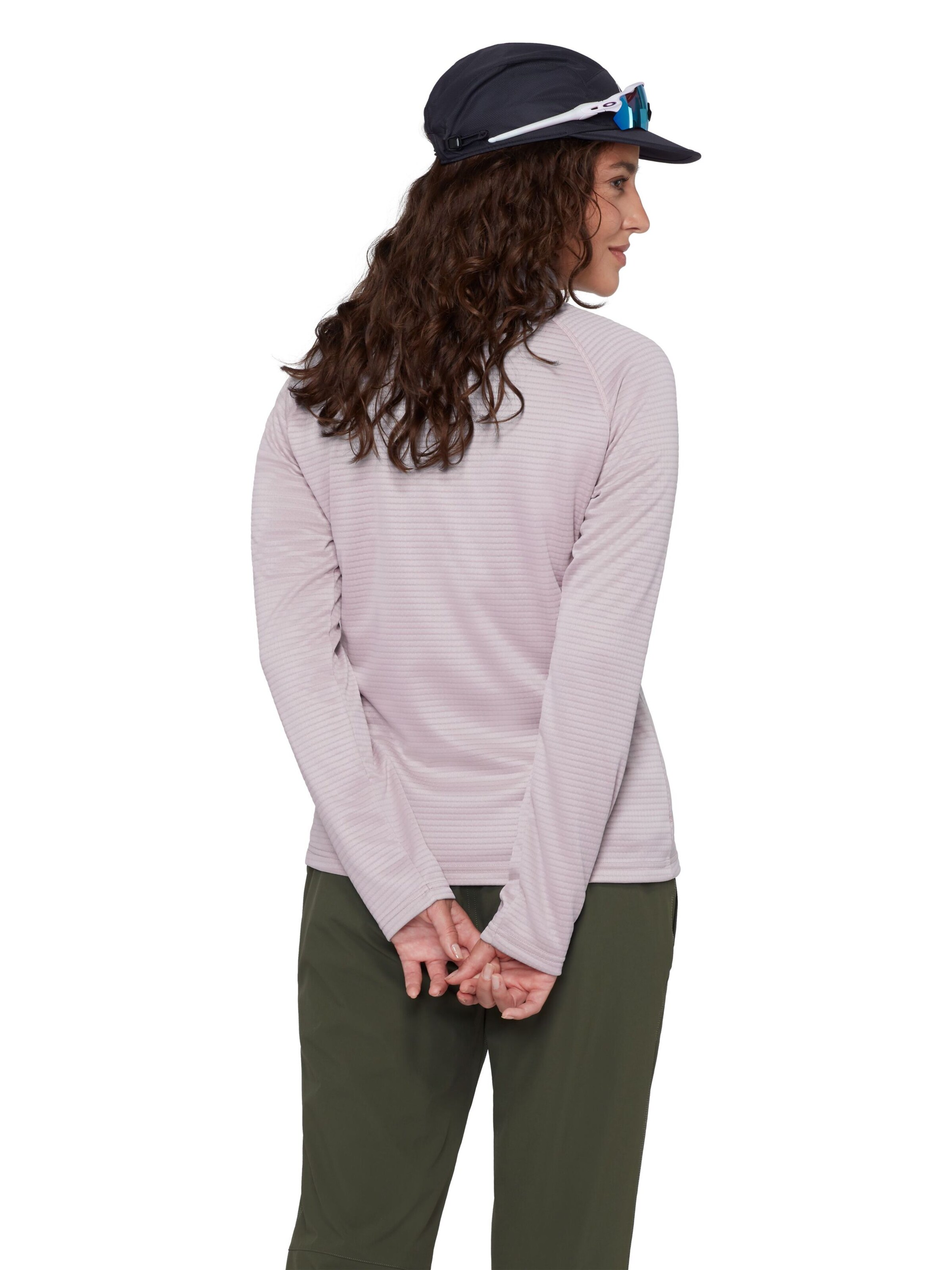 MAMMUT Funktionsfleecejacke in Lila