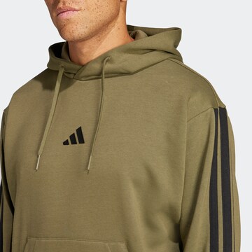 ADIDAS SPORTSWEAR Αθλητική μπλούζα φούτερ 'Essentials' σε πράσινο