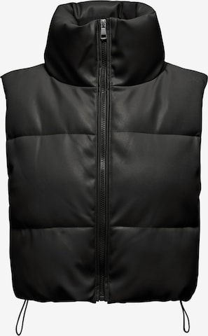 Gilet 'Elsie' ONLY en noir : devant