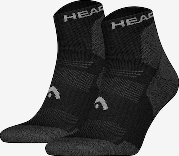 Calzino di HEAD in nero: frontale