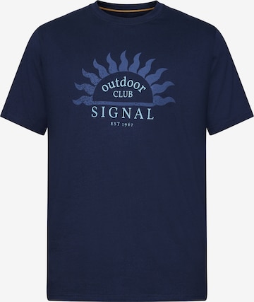 Signal Paita ' GabrielSI ' värissä sininen: etupuoli