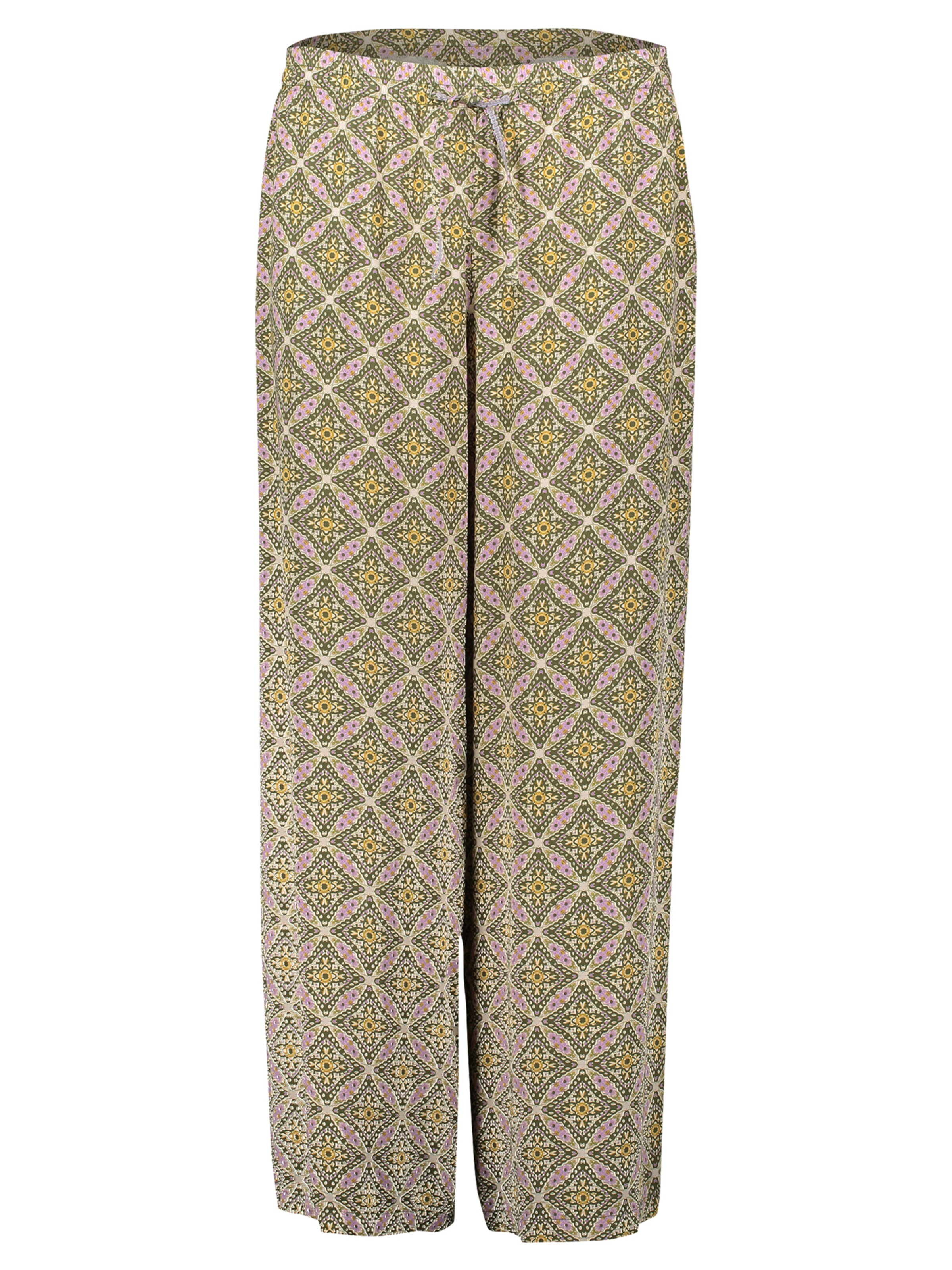 Cartoon Regular Hose in Grün: Vorderseite