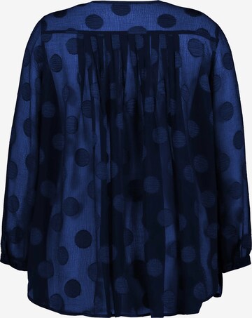 Ulla Popken Bluse in Blau