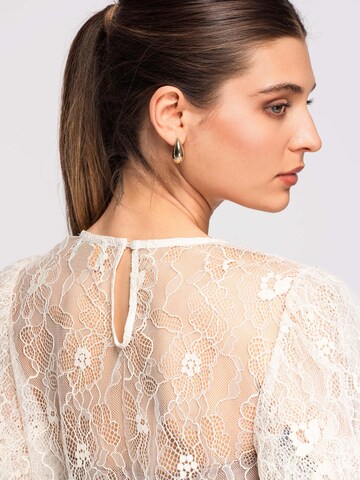 Ombre Blus i beige