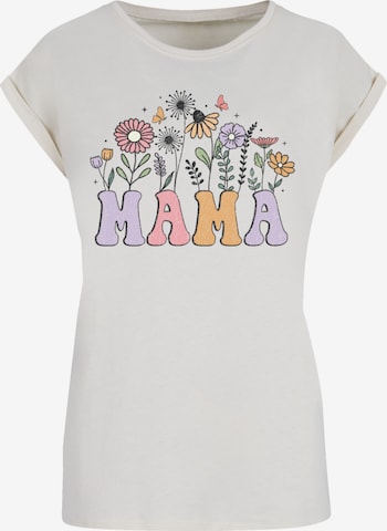 T-shirt F4NT4STIC en beige : devant