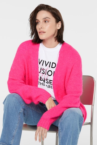 SENSES.THE LABEL Strickjacke in Pink