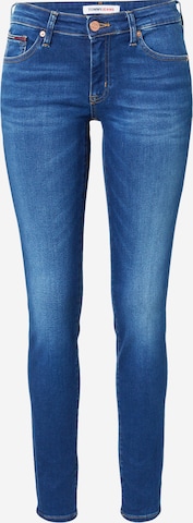 Tommy Jeans Skinny Kavbojke 'SOPHIE' | modra barva: sprednja stran