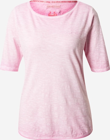 T-shirt 'Candice' LIEBLINGSSTÜCK en rose : devant