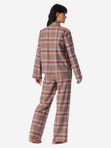 Pyjama ' Selected Premium Warming ' SCHIESSER en beige