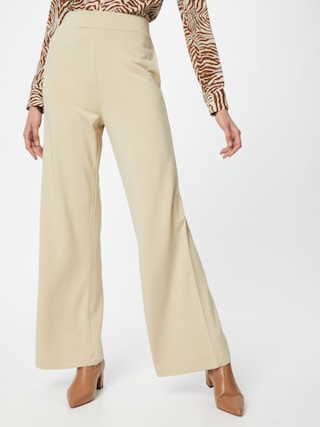 Banana Republic Wide Leg Bukse i beige: forside