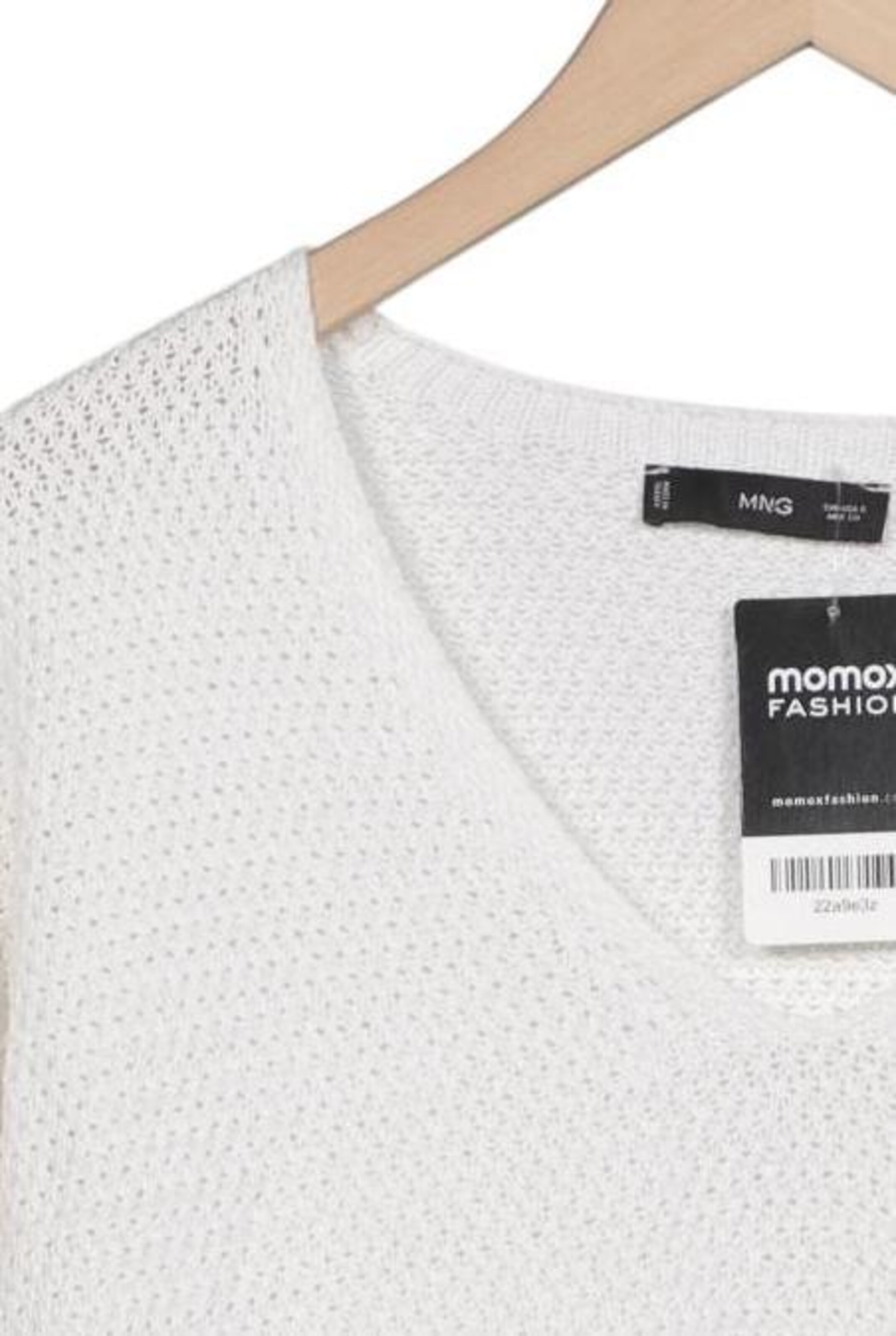 MANGO Pullover S in Weiß