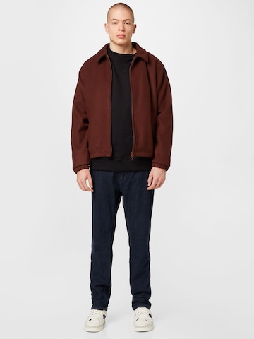 Veste mi-saison 'Harrington' BURTON MENSWEAR LONDON en marron