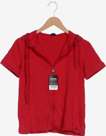 CECIL Sweatshirt & Zip-Up Hoodie in L in Red: front