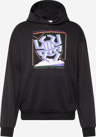 ADIDAS PERFORMANCE Athletic Sweatshirt 'D.O.N. Excellence' in Black: front