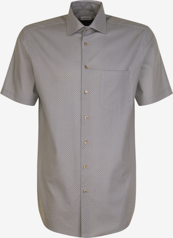 SEIDENSTICKER Regular fit Business Shirt in Grey: front