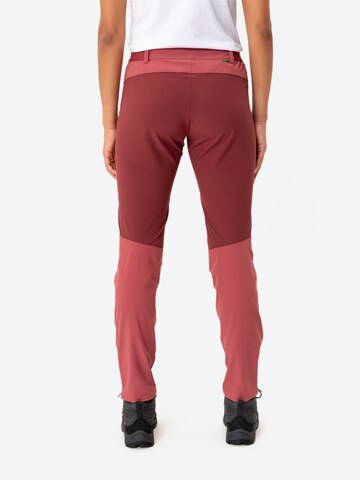 VAUDE Regular Outdoorbroek 'Elope' in Rood